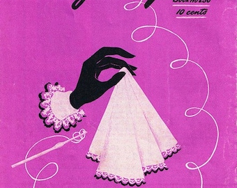 Edgings Crochet Patterns, Coats & Clark Book No.236, PDF