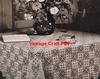 Crochet for Tables: 17 Ways to Glorify Your Tables, Coats & Clark Book No.202, PDF