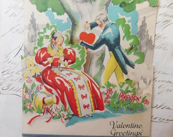Vintage Valentine&#39;s Day Card - Multi Layered