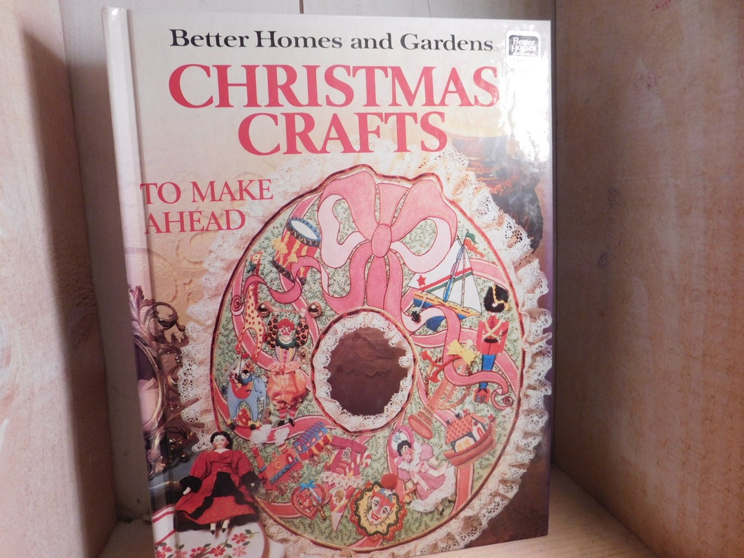 SALE Vintage Better Homes and Gardens Christmas Crafts to Etsy