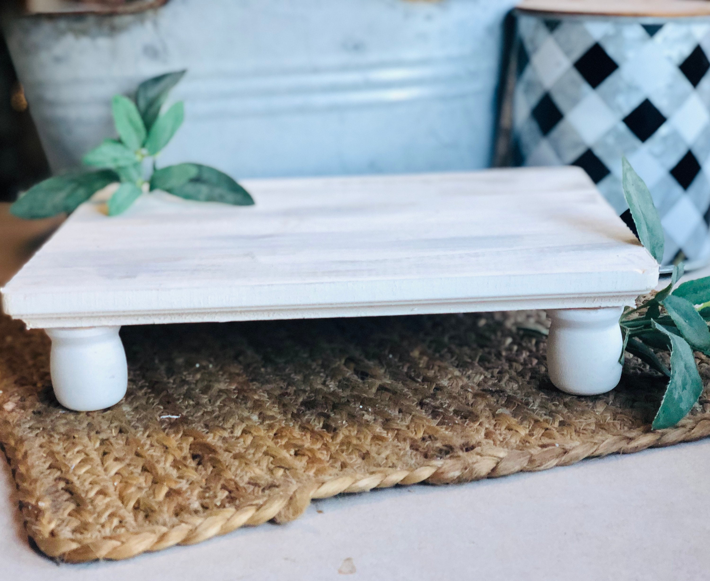 Large Farmhouse Riser or plant stand 9x12 Etsy