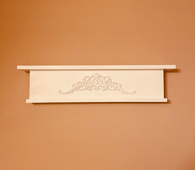 Floating Royal Crest Mantel Shelf Etsy