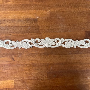 Wood applique - Flowering Spray,Victorian Style Wood Appliques, Ornate Design, Decorative Furniture Decoration, DIY Craft Supply, Woodwork