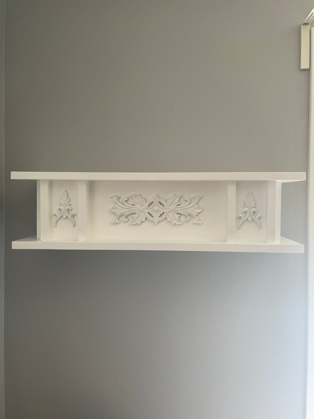 Floating French Mantel Shelf Etsy