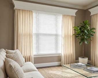 The Hamilton Solid wood Window Cornice