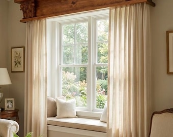 Solid wood Window Cornice