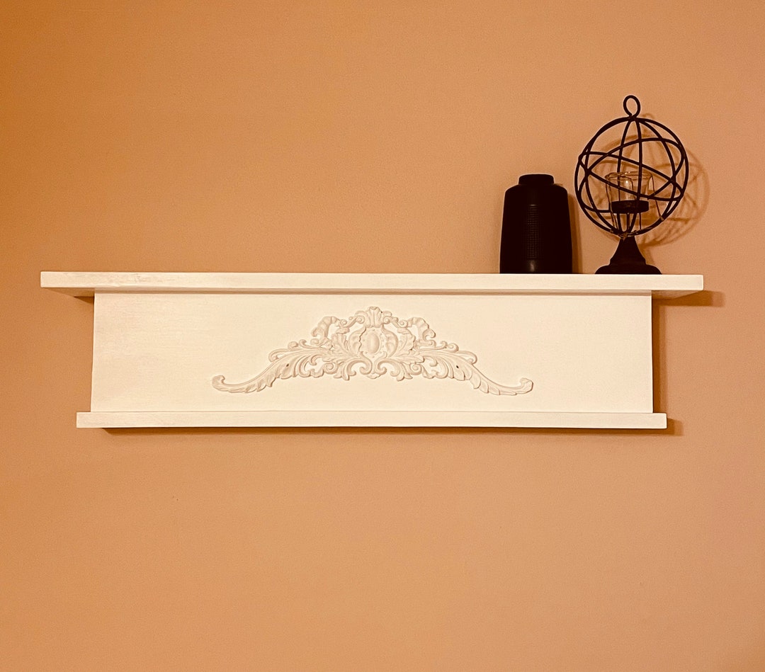 Floating Royal Crest Mantel Shelf Etsy
