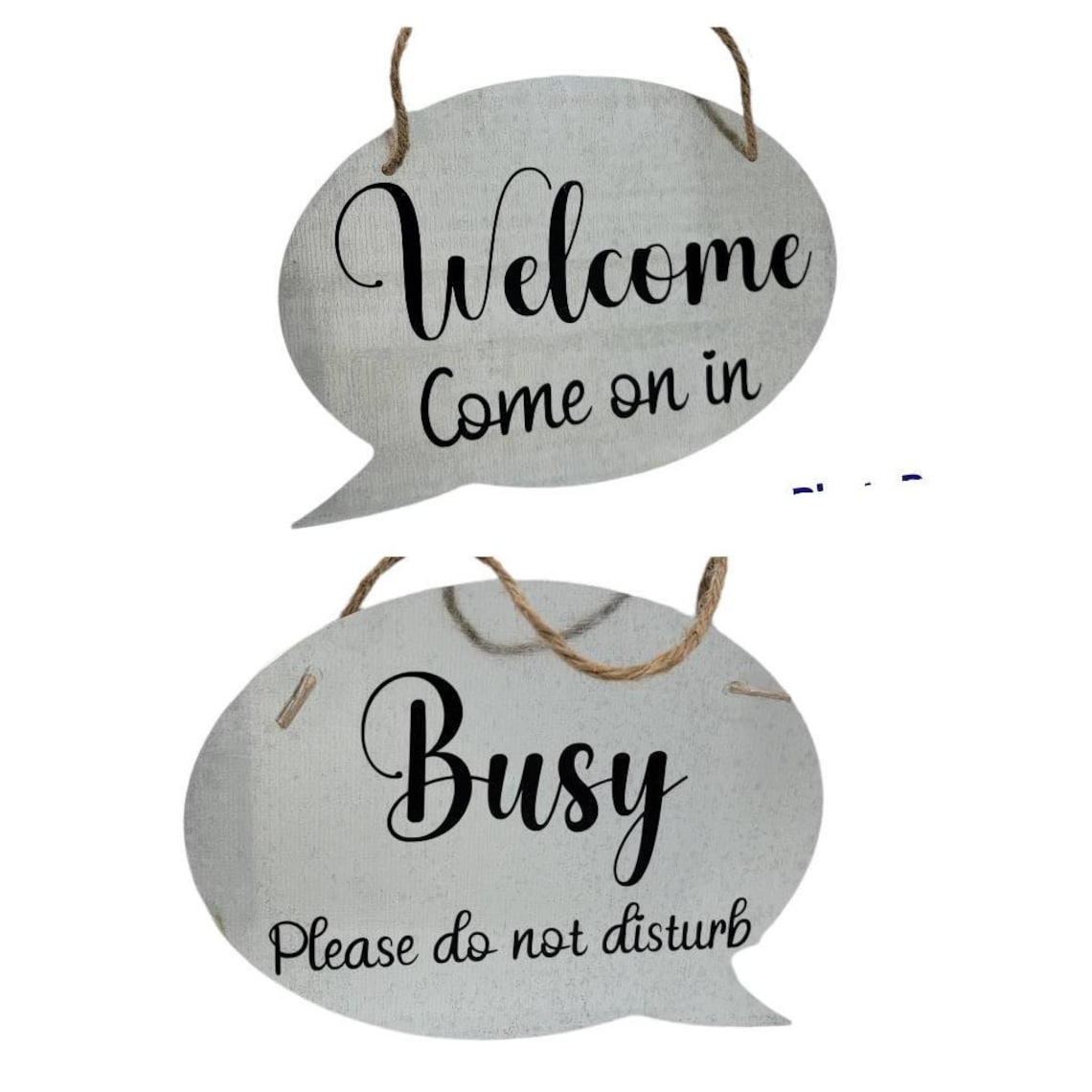 Metal Office Door Sign Double Sided Welcome Busy Door - Etsy