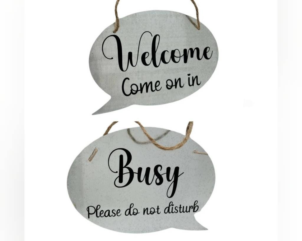 Busy Sign