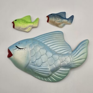 1960s Chalkware Fish - Etsy