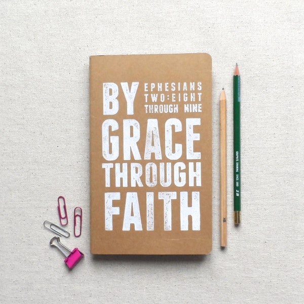 Bible Verse Journal / Ephesians / Notebook