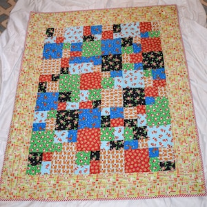 Adorable Christmas Lap Quilt