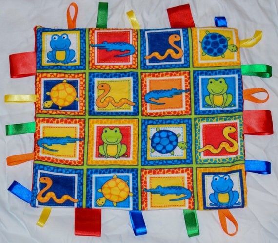 Baby Tag Ribbon Blanket