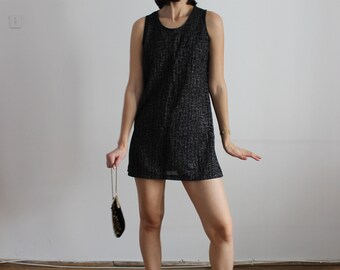 Oversized Sheer Knit in Moon Sparkle