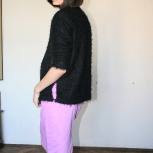 Falda midi rosa púrpura primavera colores falda cada día falda 90 "s (S/M) imagen 4