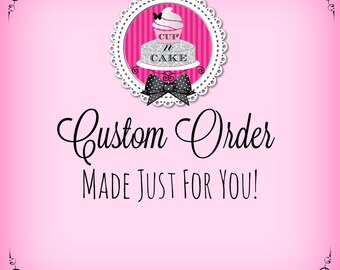 Custom truck fondant cake topper