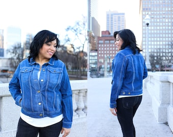 Hampton Jean Jacket Sewing Pattern