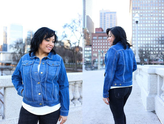 Hampton Jean Jacket Sewing Pattern Etsy