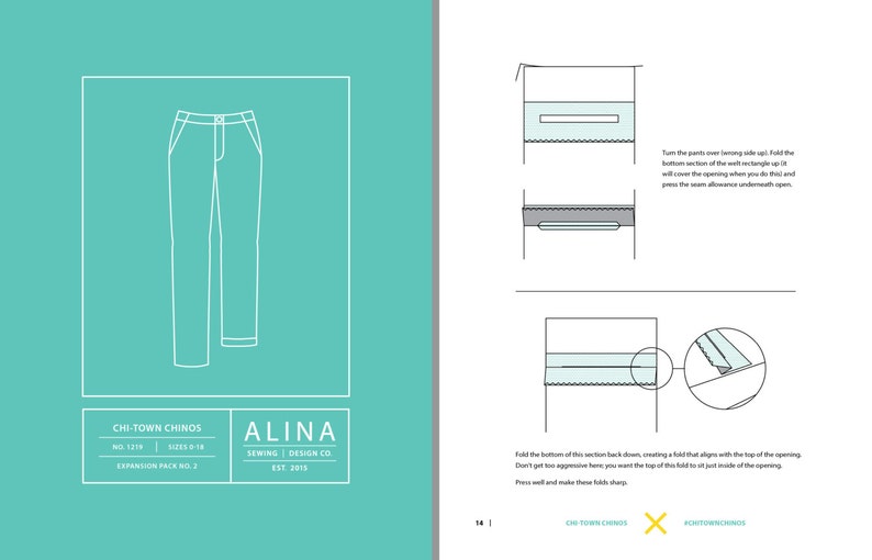 Chi-Town Chinos Expansion Pack No. 2 Pants Sewing Pattern image 5