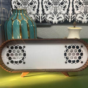 MidCentury Style Portable Bluetooth Speaker