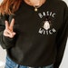 Halloween Sweatshirt Damen - Something Wicked This Way Comes Hexen Design