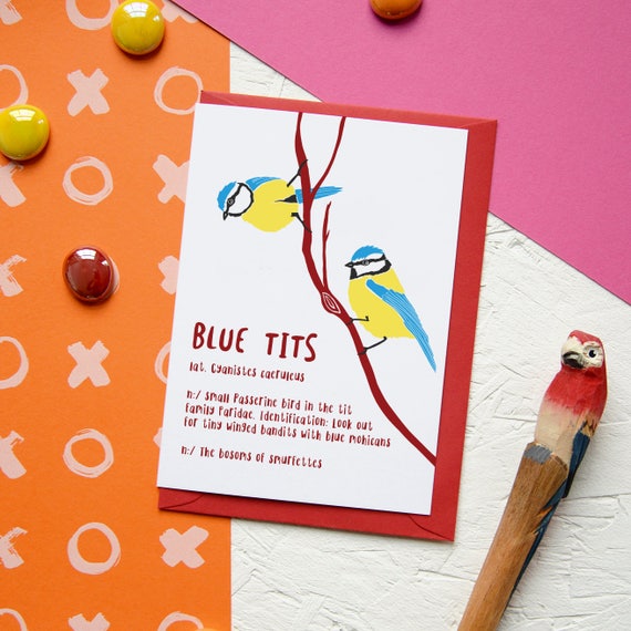 Funny Valentine's Card BLUE TITS Naughty Valentine Day - Etsy New Zealand Funny Valentine's Card BLUE TITS Naughty Valentine Day - Etsy New Zealand