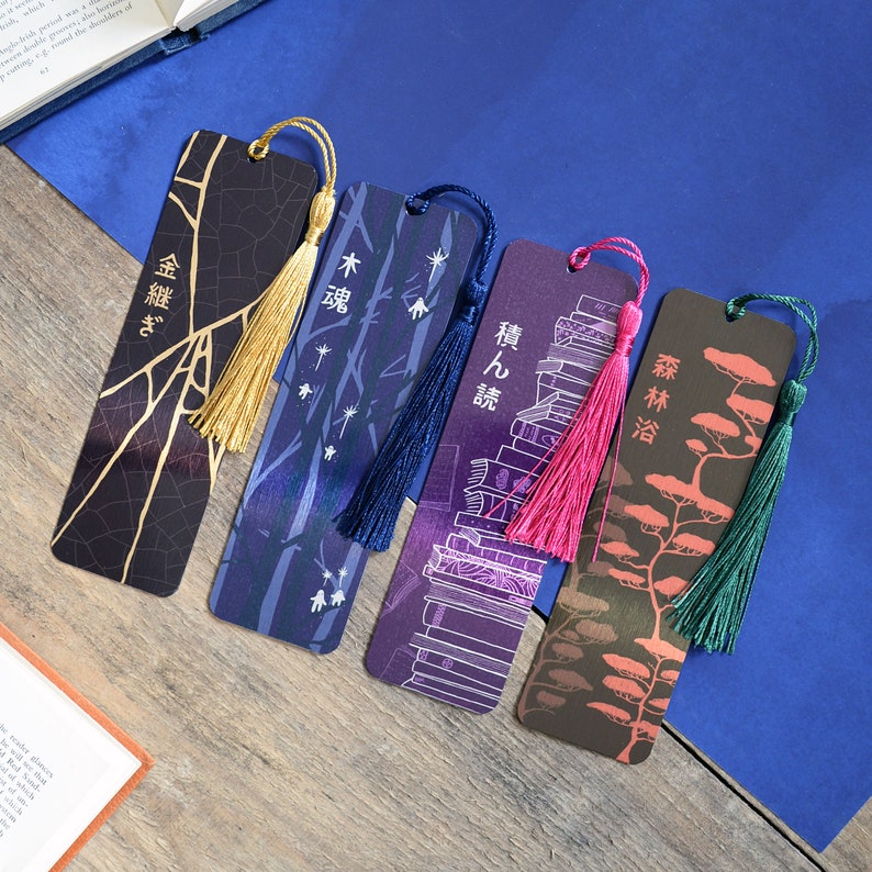 SHINRIN YOKU BOOKMARK Japanese Tradition Definition Forest Etsy