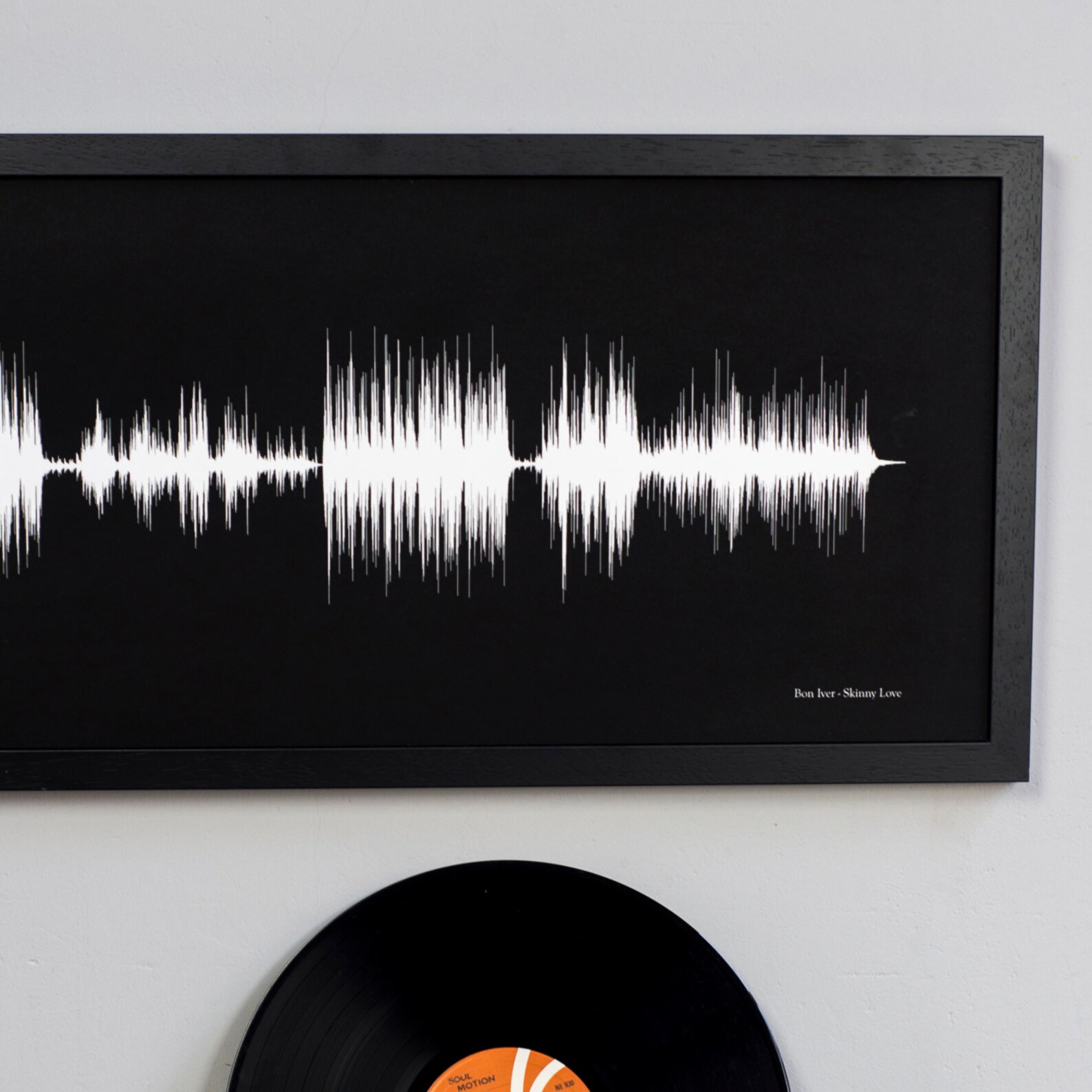 FRAMED SONG PRINT Personalised Music Sound Wave Song Wall Art Etsy