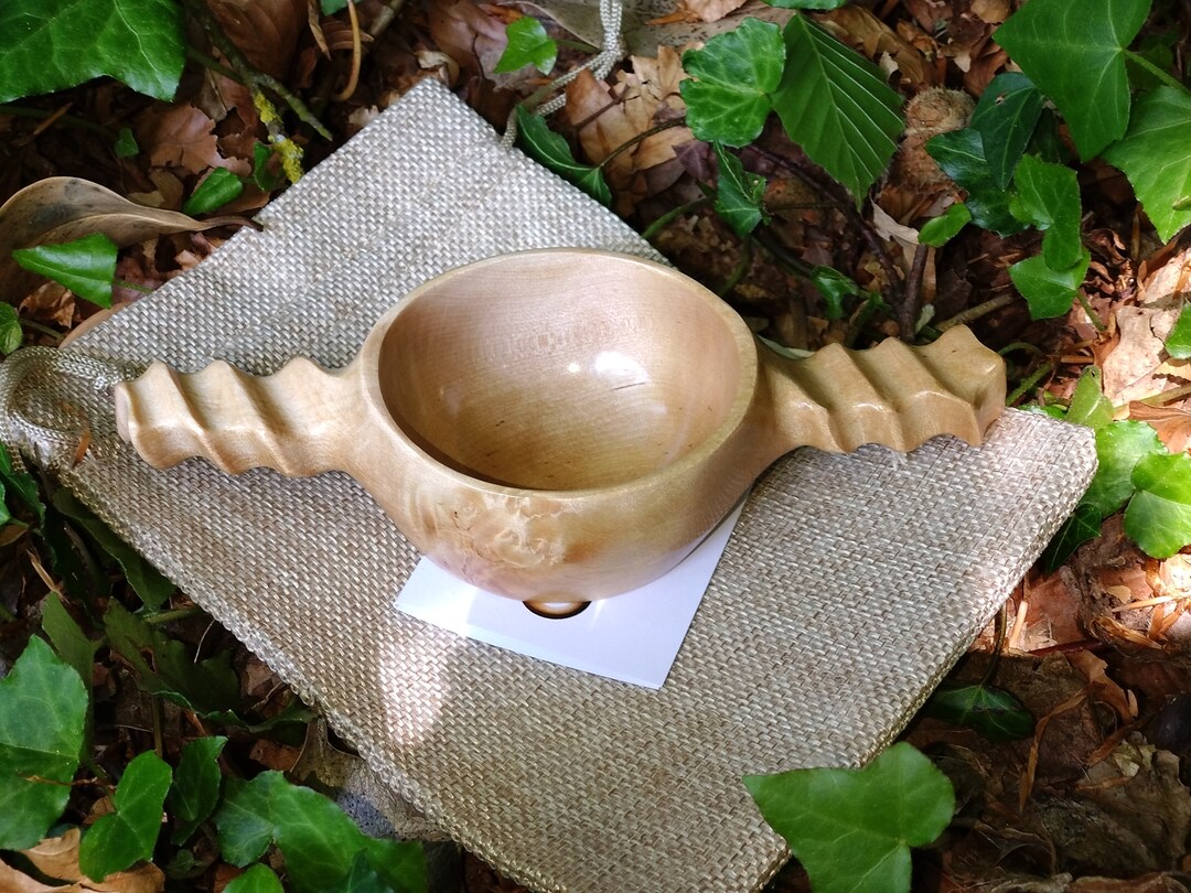 Quaich Birch Wood 60ml Etsy