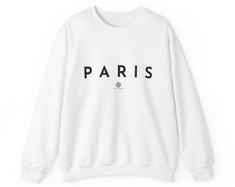 PARIS Sweatshirt mit Rundhalsausschnitt