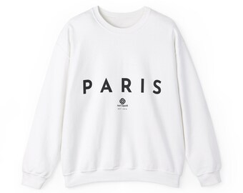 PARIS Sweatshirt mit Rundhalsausschnitt