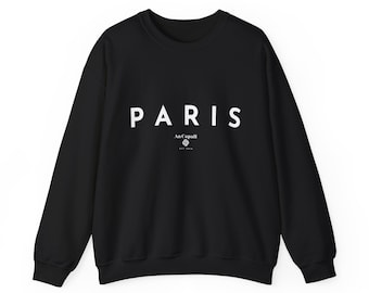 PARIS Sweatshirt mit Rundhalsausschnitt