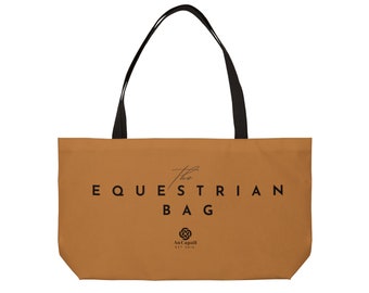 Die Original Reitertasche - Weekender Bag, Showtasche und Reisetasche für Pferdeliebhaber; Geschenke für Pferdeliebhaber