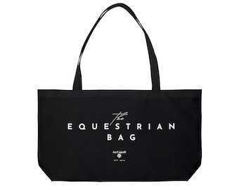 Die Original Reitertasche - Weekender Bag, Showtasche und Reisetasche für Pferdeliebhaber; Geschenke für Pferdeliebhaber