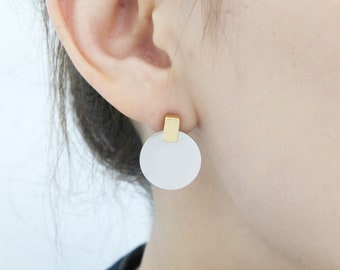 Anhänger Öse, T71-P1, 2 Stück, 7 x 4 mm, 16K vergoldet Messing, nickelfrei, Edelstahl Stecker, Schmuck Anhängerschlaufe, minimale Öse