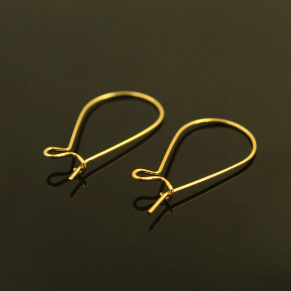 Kidney Hook Earrings Etsy