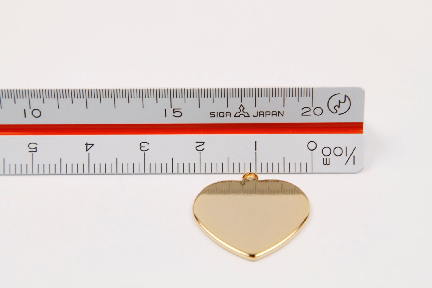 NEW Heart FM グッズ!限定15セット! MARKDOWNS, Heart Pendant, Nickel Free, S29-G1, 10 Pcs, 20mm