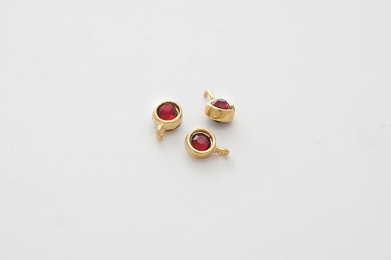 【お試し価格！】 Free, Nickel Charm, Stone Birth Pieces, 2 K7GA-G, 16K 4x3mm, アクセサリー
