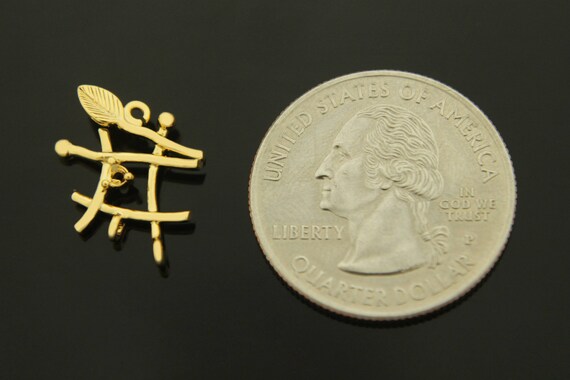SJX－NEW COLLECTION K18 WG HORSESHOE FRAME CHARM－ – GINZA