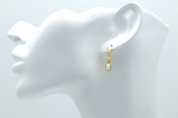[LLOYD] 14K☆Volume Cross One Touch Earrings Sale 1