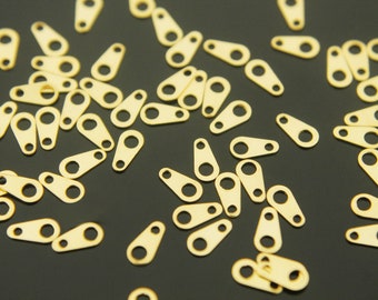Clasp bar, A Bar, 3x6mm, 16K gold plated brass, Nickel free, Not easily tarnish, PY26-01, 50 pcs, [J1-G3]