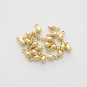8x10mm FS08-04 Gold plated brass Jewelry component Drop Framed glass charms Cutting glass 2 pcs Purple N9-R9