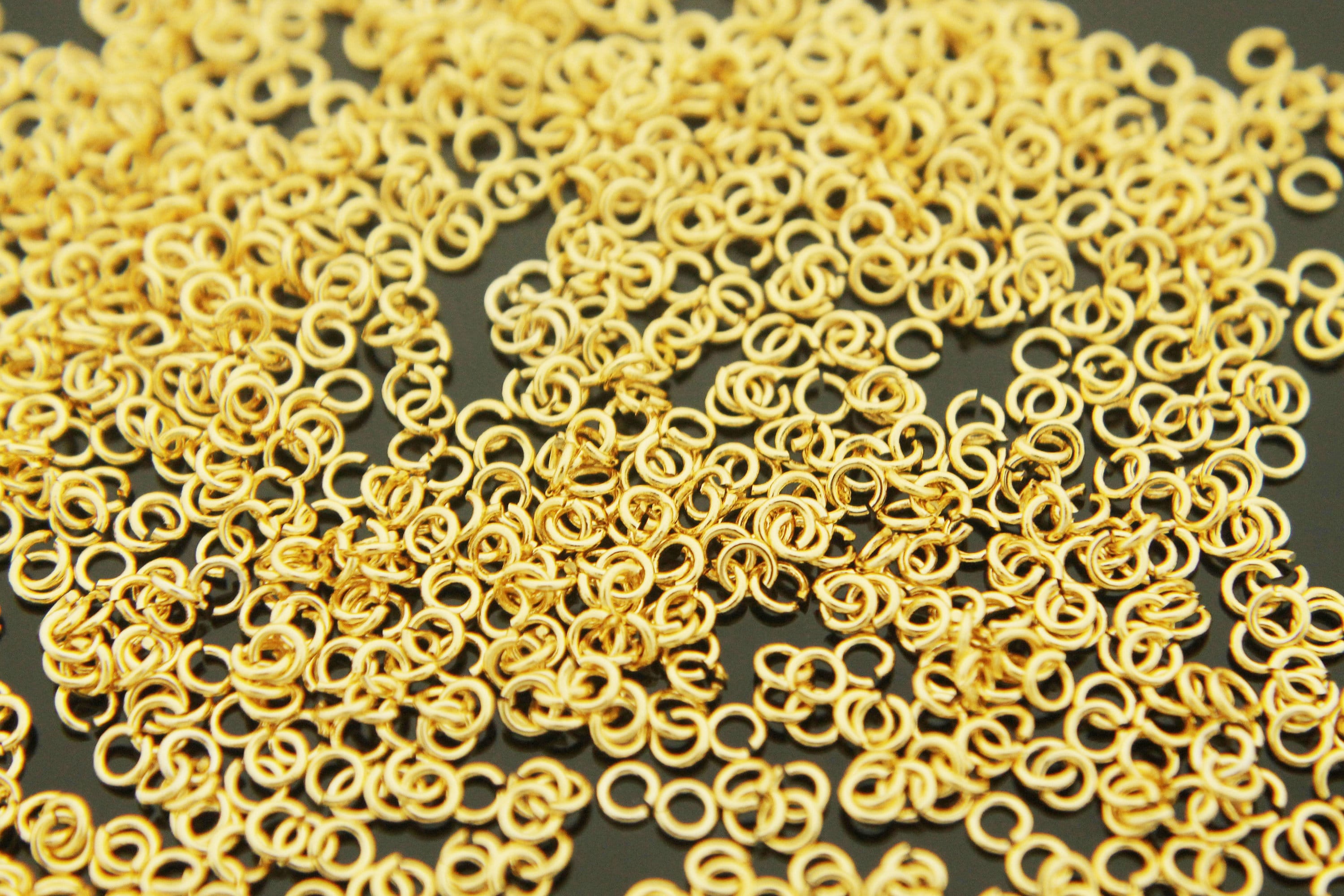 Jump Ring 0.5mm Thin Jump Ring 0.5x1.5mm inner Diameter Etsy