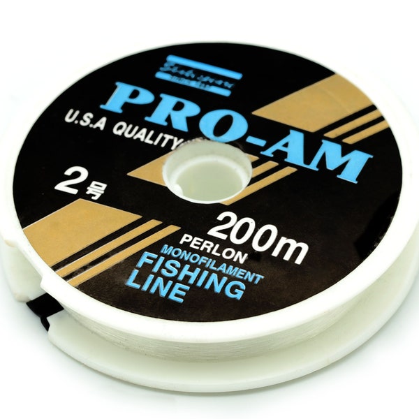 Fishing Line, String, 200 meters, Jewelry Making String, Beading Fishing Line, Jewelry Beading, Beads Works