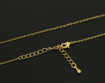 Heart Pre-made Chain for Charms N2405 