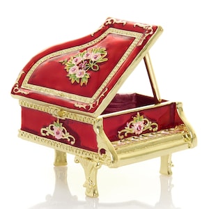 Swarovski Crystal Piano - Etsy