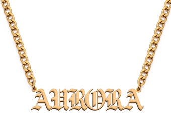 Aurora Necklace Name Etsy Aurora Necklace Name Etsy
