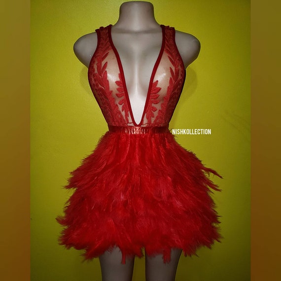 Red party hotsell mini dress