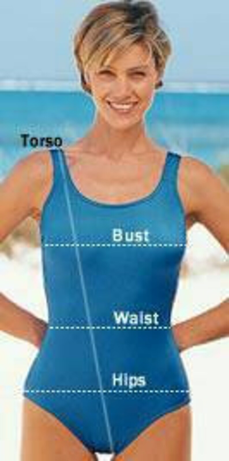 Tsunami zweiteilige Spandex und Mesh Badeanzug mit Schnitten | Etsy