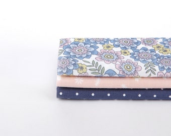 Kwartaal stof Pack Set van 3 patronen voor de quilt Patchwork naaien DIY projecten Dailylike Girl (064) katoen